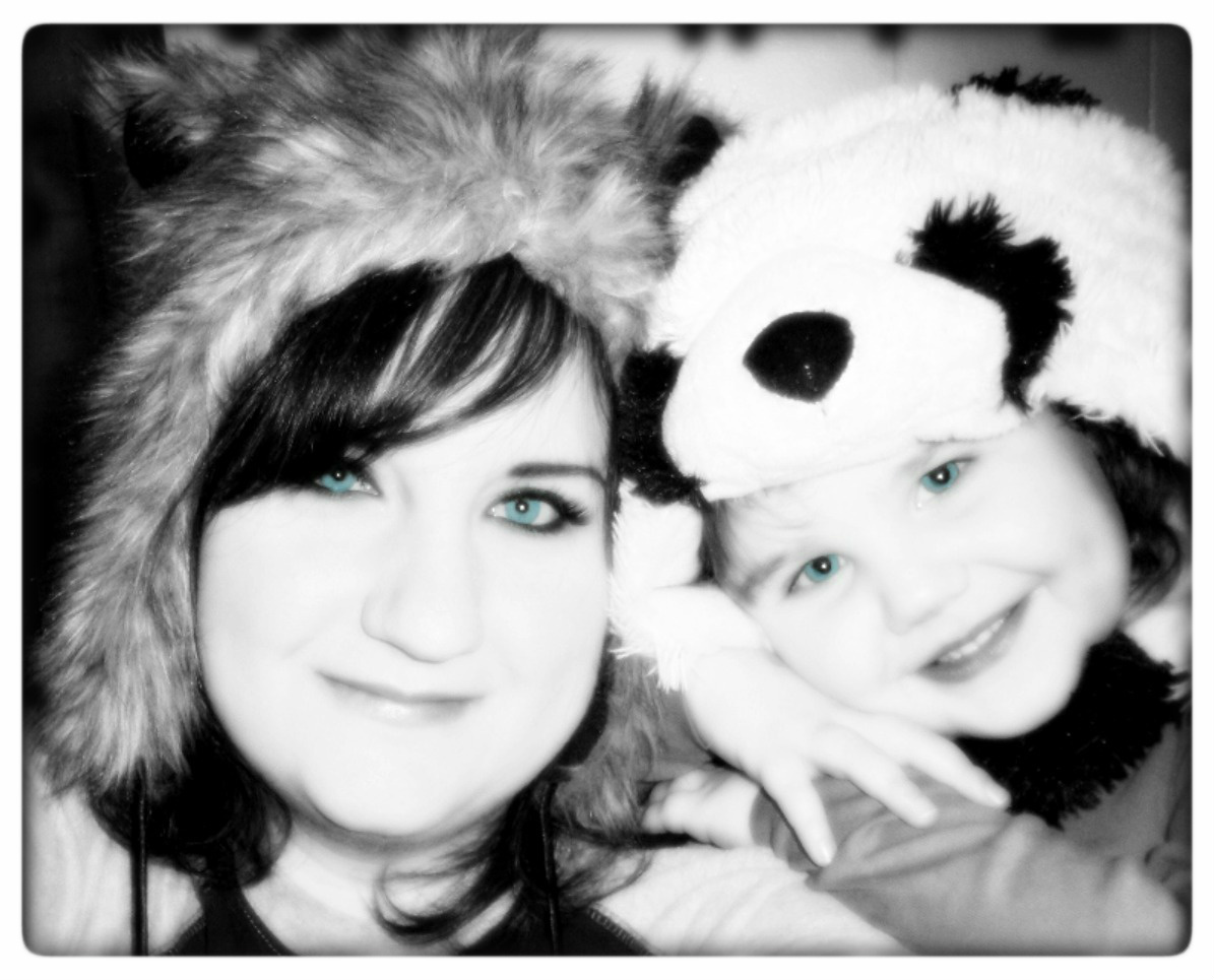 me and izz in hats